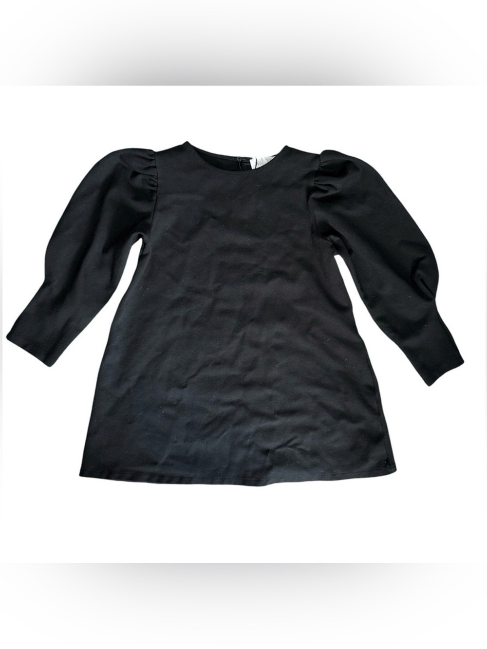 Zara Girls Elegant Black Mini Dress